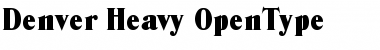 Download Denver-Heavy Regular Font Title Preview