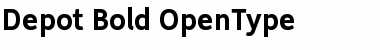 Download Depot Bold Font Title Preview