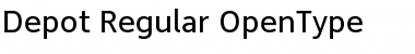 Download Depot Regular Font Title Preview