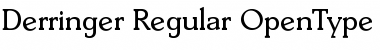 Download Derringer-Regular Regular Font Title Preview