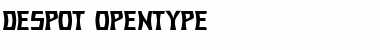 Download Despot Regular Font Title Preview