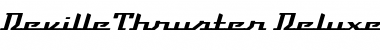 Download DevilleThruster DeluxeTwo Font Title Preview