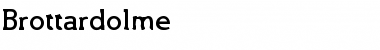 Download Brottardolme Regular Font Title Preview