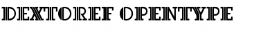 Download DextorEF Regular Font Title Preview