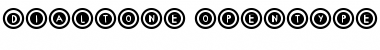 Download Dialtone Regular Font Title Preview