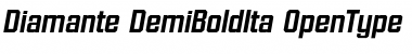 Download Diamante-DemiBoldIta Regular Font Title Preview
