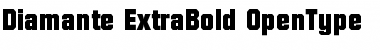 Download Diamante-ExtraBold Regular Font Title Preview