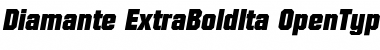 Download Diamante-ExtraBoldIta Regular Font Title Preview