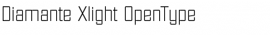 Download Diamante-Xlight Regular Font Title Preview