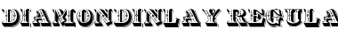 Download DiamondInlay Regular Font Title Preview
