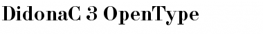Download DidonaC Regular Font Title Preview