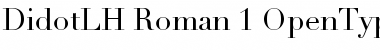 Download Linotype Didot Roman Font