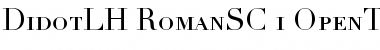 Download Linotype Didot Roman Small Caps & Oldstyle Figures Font Title Preview