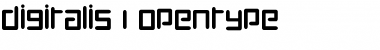 Download Digitalis Regular Font Title Preview