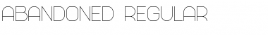 Download Abandoned Regular Font Title Preview