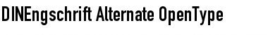 Download DINSchrift Regular Font Title Preview