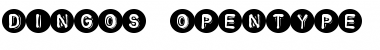 Download Dingos Regular Font Title Preview