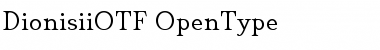 Download DionisiiOTF Regular Font Title Preview