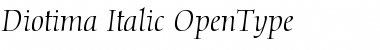 Download Diotima Italic Font Title Preview