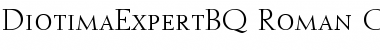 Download Diotima Expert BQ Regular Font Title Preview
