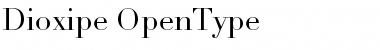 Download Dioxipe Regular Font Title Preview