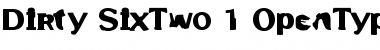 Download Dirty SixTwo Font Title Preview