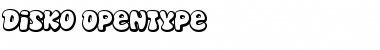 Download Disko Regular Font Title Preview