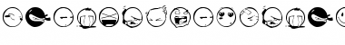 Download DIST Yolks Emoticons Regular Font Title Preview