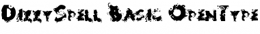 Download DizzySpell Basic Font Title Preview