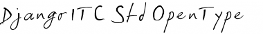 Download Django ITC Std Regular Font Title Preview