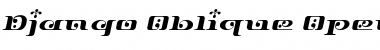 Download Django Oblique Font Title Preview