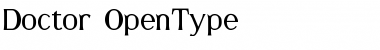 Download Doctor Regular Font Title Preview