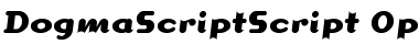 Download Dogma Script Script Font Title Preview