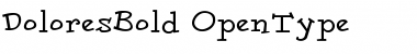 Download DoloresBold Regular Font Title Preview