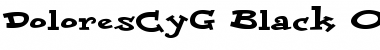 Download DoloresCyG Black Font Title Preview