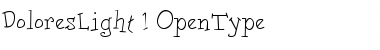 Download DoloresLight Regular Font Title Preview