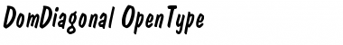 Download Dom Diagonal Font Title Preview