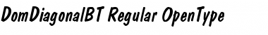 Download Dom Diagonal Font Title Preview