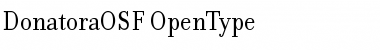 Download DonatoraOSF Regular Font Title Preview