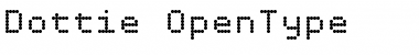 Download Dottie Regular Font Title Preview