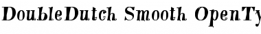 Download DoubleDutch Smooth Font Title Preview