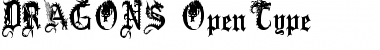 Download DRAGONS Regular Font Title Preview