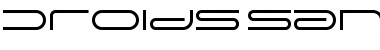Download Droids SansRegular Font Title Preview