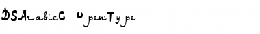 Download DS ArabicC Regular Font Title Preview