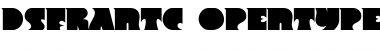 Download DS FrantC Bold Font Title Preview