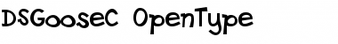 Download DS GooseC Regular Font Title Preview
