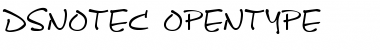 Download DS NoteC Regular Font Title Preview