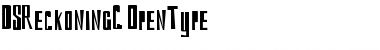 Download DS ReckoningC Regular Font Title Preview