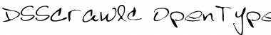 Download DS ScrawlC Regular Font Title Preview