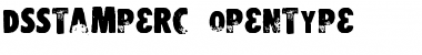 Download DS StamperC Regular Font Title Preview